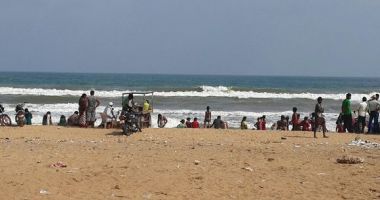 Mypadu Beach, Nellore, Indie