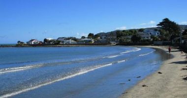 Plimmerton Beach, Wellington, Nowa Zelandia