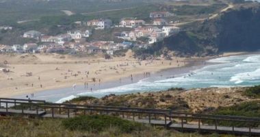 Monte Clerigo beach, Aljezur, Portugalia