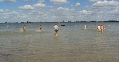 Plaża w Kamienicy nad Jeziorem Kaliszańskim