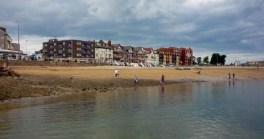 Rhos-on-Sea Beach, Rhos-on-Sea, Wielka Brytania