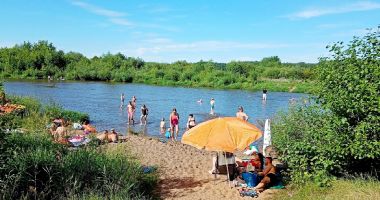 Dzika Plaża w Kamieńczyku nad Liwcem