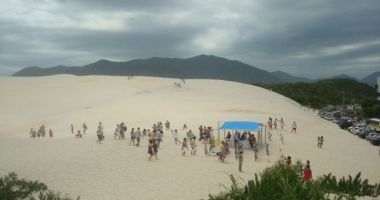 Praia da Ferrugem, Garopaba, Brazylia