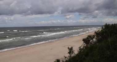 Plaża naturystów w Dziwnówku nad Morzem Bałtyckim