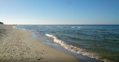 Plaża naturystów w Grzybowie nad Morzem Bałtyckim
