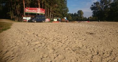 Plaża Wiosełko w Cieksynie nad Wkrą