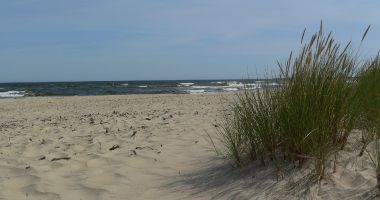 Plaża naturystów w Gdańsku Stogi nad Morzem Bałtyckim