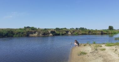 Plaża w Wiźnie nad Narwią