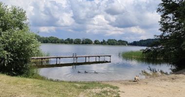 Plaża Betlejem w Choszcznie nad Jeziorem Klukom