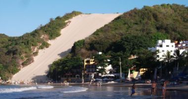 Morro do Careca beach, Natal, Brazylia