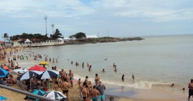 Areia Preta Beach, Guarapari, Brazylia